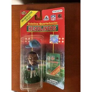Sideline Quarterbacks Headliners Steve McNair  Figure NFL 1998 New In Box
